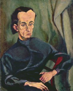 Retrato de Lasjos Kassak (1887-1967)